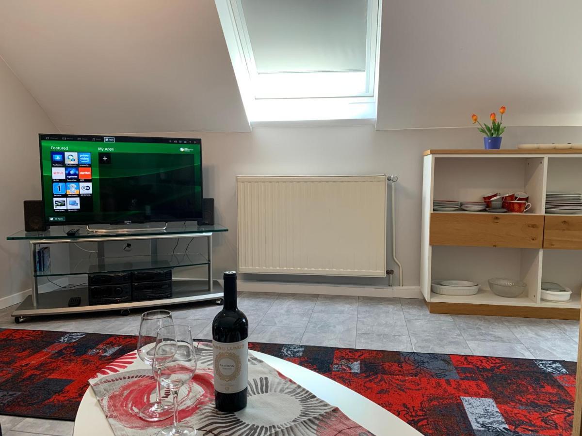 Ferienwohnung Sunny - Moderne Ferienwohnung Im Gruenen In Saarbruecken-West מראה חיצוני תמונה